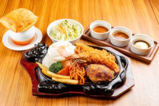 佐世保唯一のぎゅう丸に佐世保限定メニューが登場！長崎名物トルコライスがハンバーグ専門店ぎゅう丸流に進化！